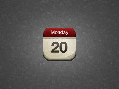 Calendar Icon calendar icon iphone