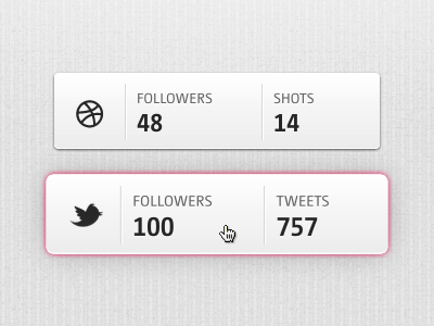 Profile Cards portfolio dribbble twitter profile card arcance web design
