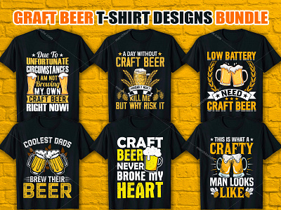 This is My New Craft Beer T-Shirt Design Bundle