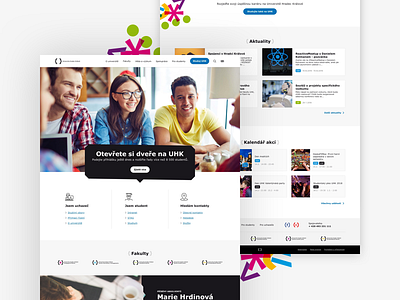 University website design proposal design minimal people school simple student type typography ui university ux web