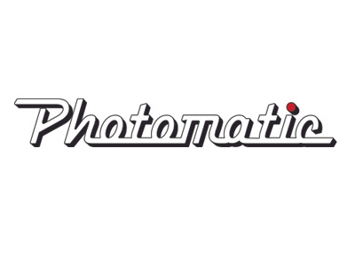 Photomatic design logo retro vintage
