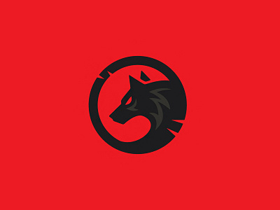 Esports Logo dota esports logo team vector wolf