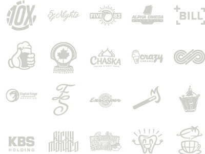 Logos 2013 - coming soon collection logo vector
