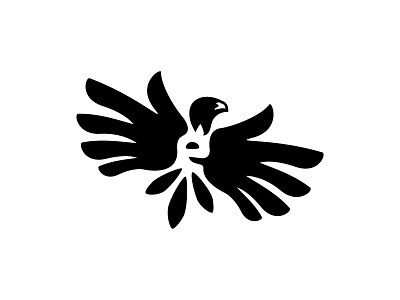 Bird logo bird hands logo vector