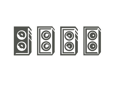Speakers icon speakers vector