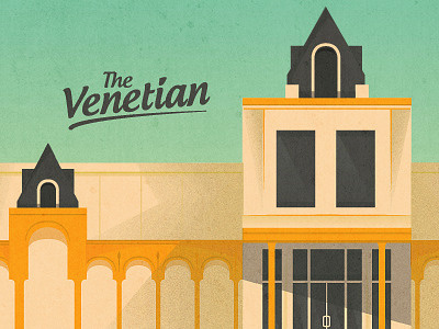 The Venetian prom vector