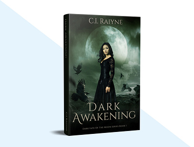 Dark Awakening 3d book cover design ebook graphic design illustration