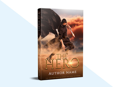 The Hero 3d artwork book cover books design ebook graphic design illustration paperback