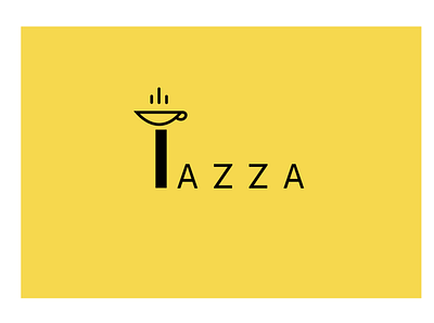 Tazza Coffee shop branding graphic design logo vector