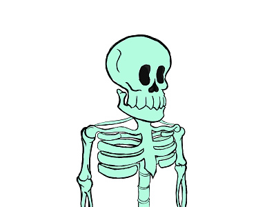 Skeleton Illustration #1