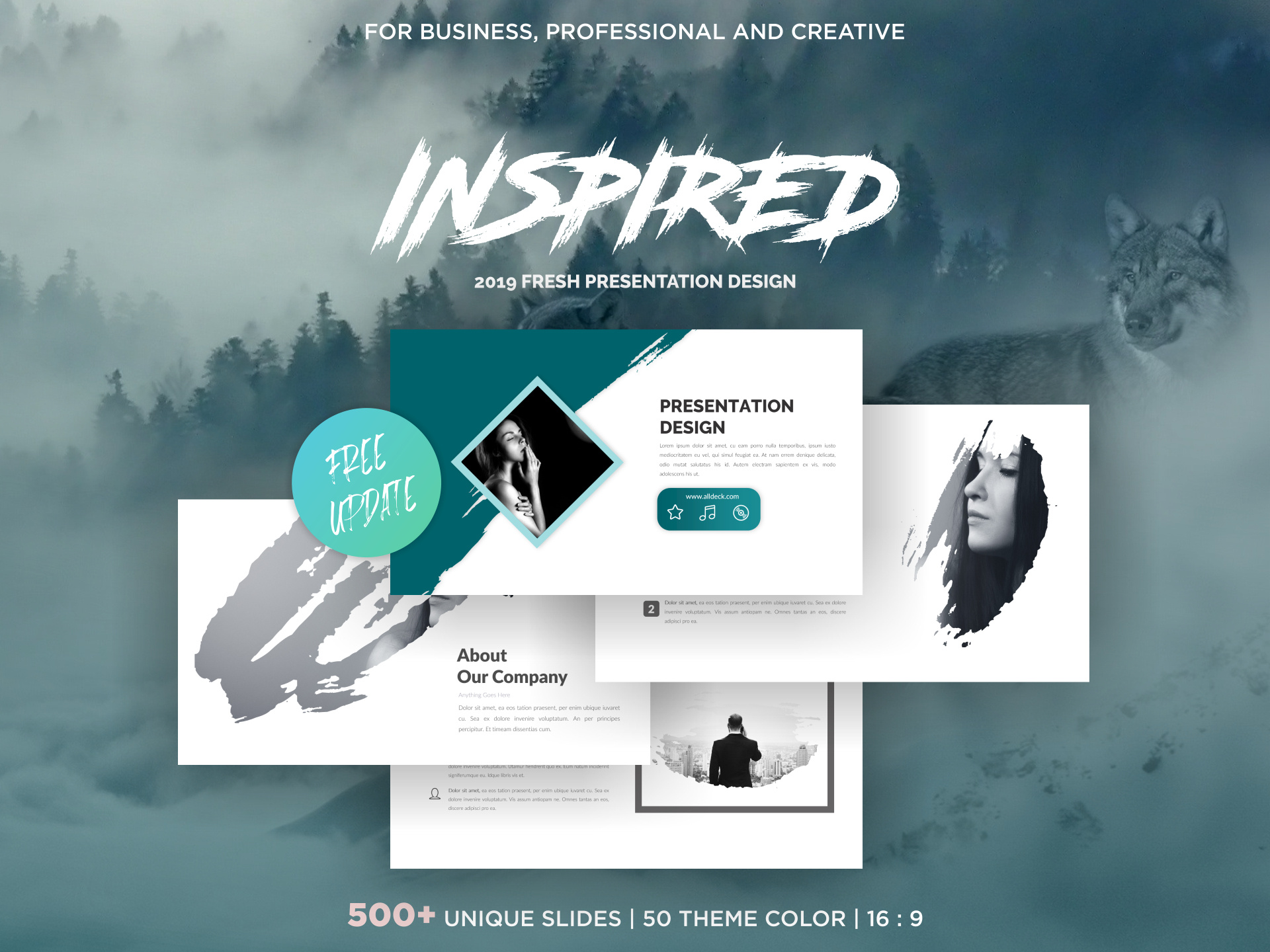 Popular Clean Powerpoint Template - 5