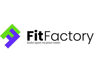 Fit Factory logo, FF logo animation branding graphic design logo ui