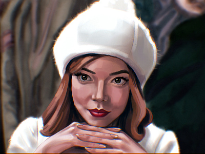 Anya Taylor-Joy as Beth Harmon/ Fan art