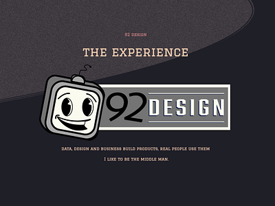 92 Design - The Experience branding design graphic design logo ui ux