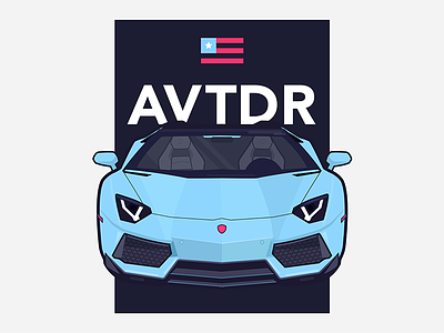 AVTDR aventador cars hci cmu daily ui dailyui invitation lamborghini osu uidaily user experience