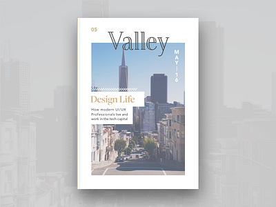 Valley Magazine Issue 05 #uidaily cover magazine san francisco stanford uidaily