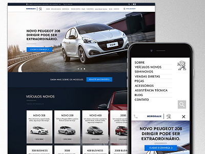Website Bordeaux Peugeot