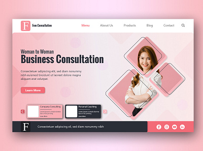 Business Landing/Banner