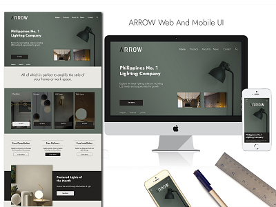 Arrow Web/Mobile UI