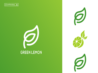 G LOGO ICON GREEN LEMON