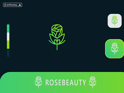 ROSEBEAUTY LOGO LINE