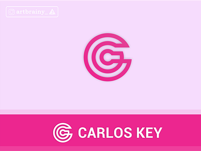 LOGO LETTER C CARLOS KEY