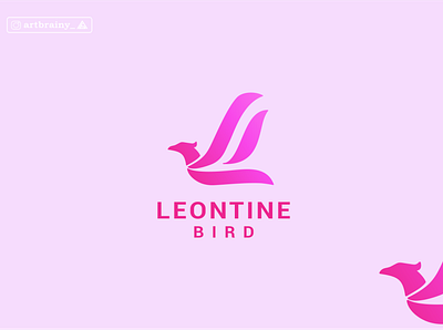 LOGO LETTER L BIRD 3d animation bird bird logo boston branding dallas design dubai graphic design illustration kuwait logo logo design logos london monogram motion graphics ui vector