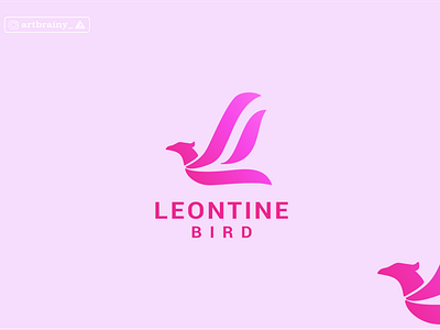 LOGO LETTER L BIRD