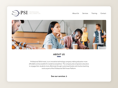 PSI Website Hero Image