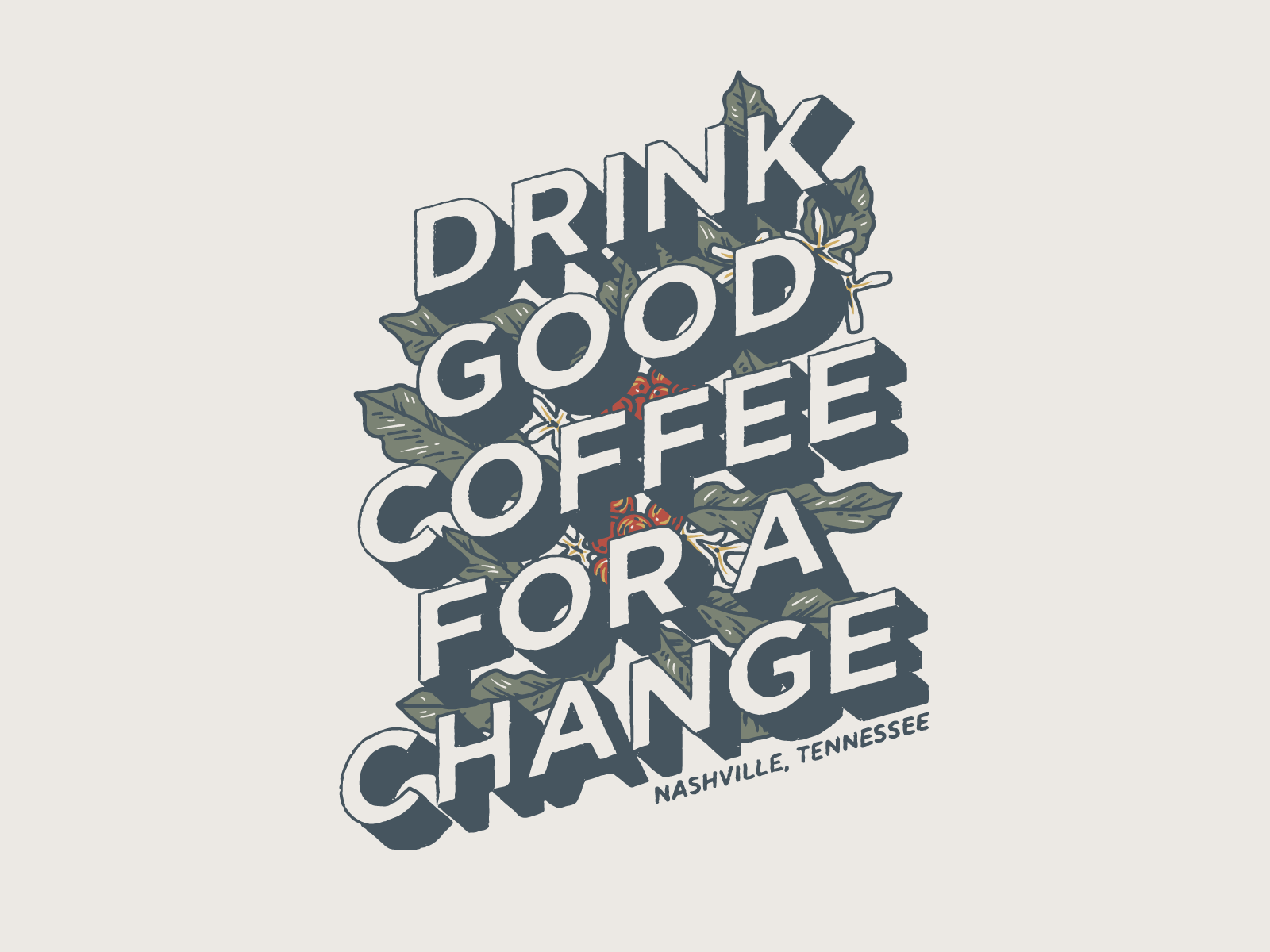 Drink Good Coffee by Rachael Sinclair on Dribbble