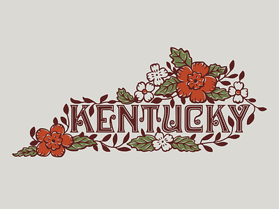 Stoneware Kentucky design illustration kentucky lettering retro stoneware vector vintage inspired