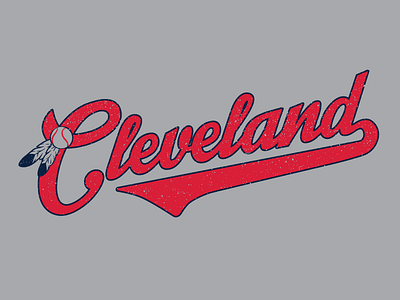 Cleveland Baseball baseball cleveland indians ohio sports vector