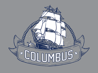 Columbus Baseball baseball columbus design illustration ohio tees vector