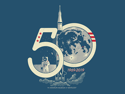 Apollo 11 at 50: Chosen Option 1969 apollo apollo 11 illustration moon moon landing nasa saturn v space