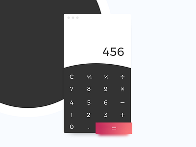 Calculator UI design calculator design modern ui ux