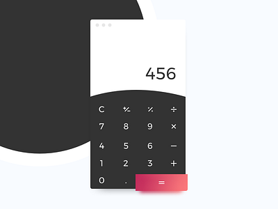 Calculator UI design