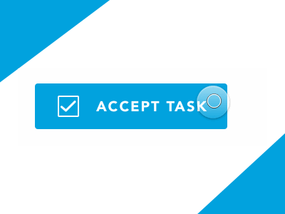 Task accepted loading button task