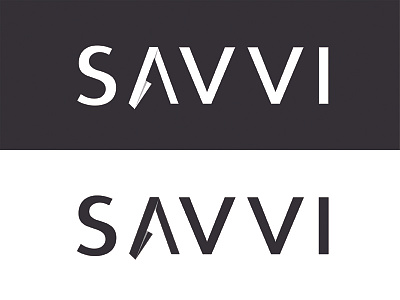 Savvi Law Firm Logo black firm law logo white
