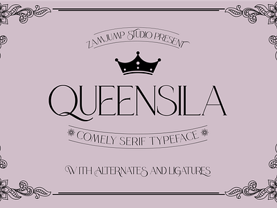 Quensila comely serif