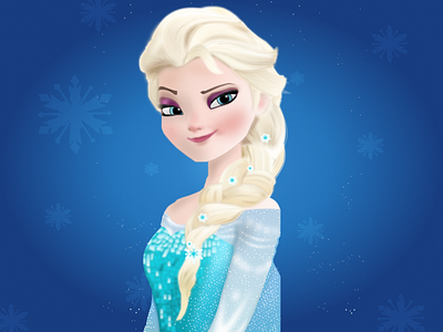 Elsa (Frozen) by Soniya Kadam on Dribbble