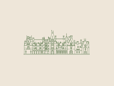 Biltmore Estate Custom Icon Design