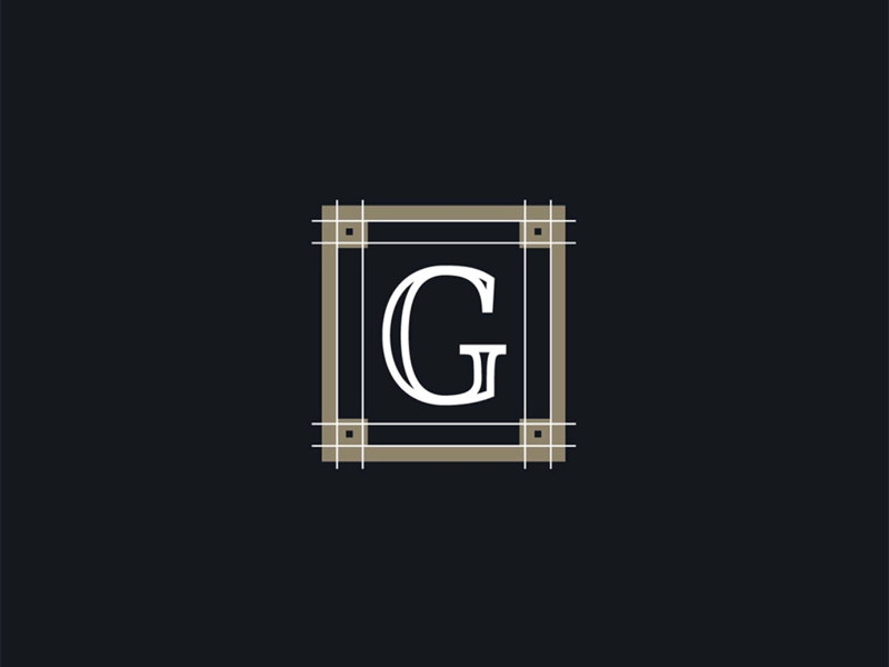 G Sub-Mark Monogram logos custom builder iconography icon logo lettering letters monogram g