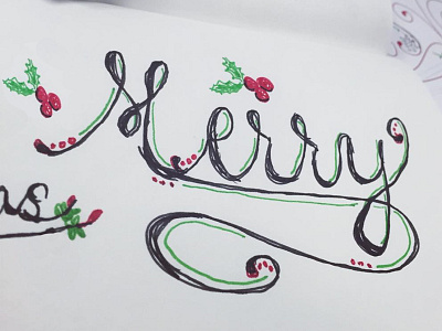 Christmas Lettering