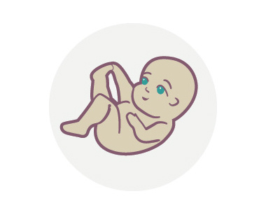 Birth Defects icons illustration