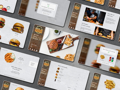 Joe's Burgers • Restaurant website mockup