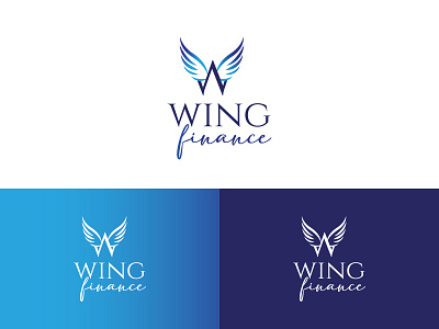 Wing Finance animation branding design finance logo graphic design illustration logo logo design marketing logo minimalist logo modern logo motion graphics ui vector