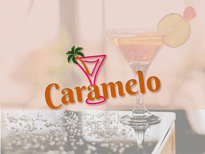 CARAMELO 3d animation branding cafe logo cocktail logo design graphic design illustration juice logo logo design minimalist logo modern logo motion graphics restaurant logo ui vector