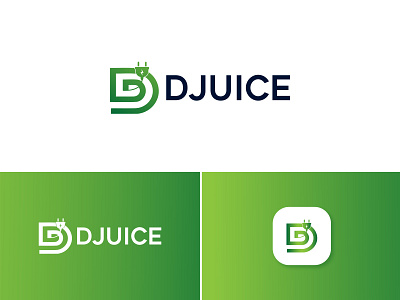 DJUICE animation branding computer logo design electric logo graphic design illustration it logo logo logo design minimalist logo modern logo motion graphics ui vector