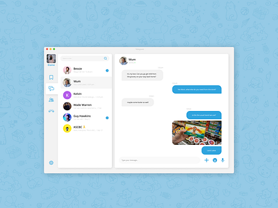 Daily UI 013 Direct Messaging