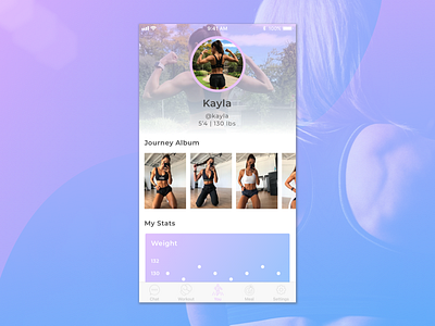 Daily UI #006 - User Profile 006 daily dailyui profile ui user ux